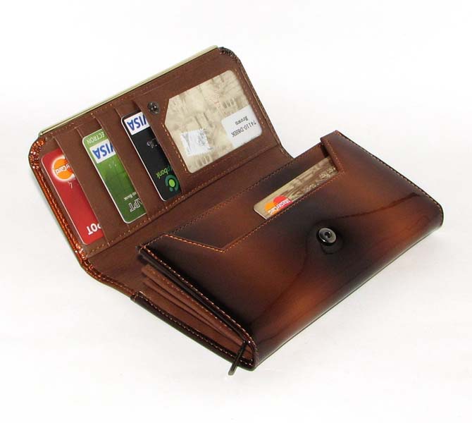 Гаманець жіночий Paris 74110-DSHK BROWN Гаманець жіночий Paris 74110-DSHK BROWN